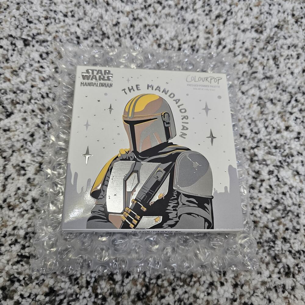 ColourPop x Star Wars The Mandalorian Pressed Powder Palette NIB